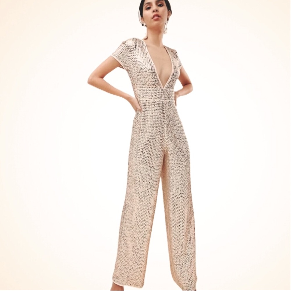 ASOS DESIGN Sequin Jumpsuit